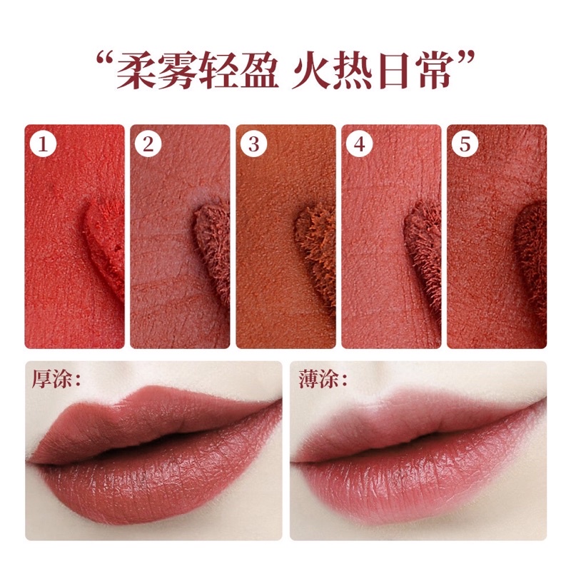 LIPSTIK lipstik HANASUI MATTE / HANASUI MATTEDORABLE LIPCREAM / LIPCREAM HANASUI