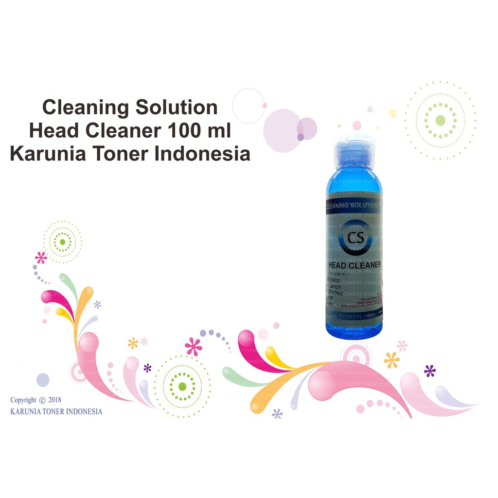 Cleaning Solution Head Cleaner 100 ml -  Karunia Toner Indonesia