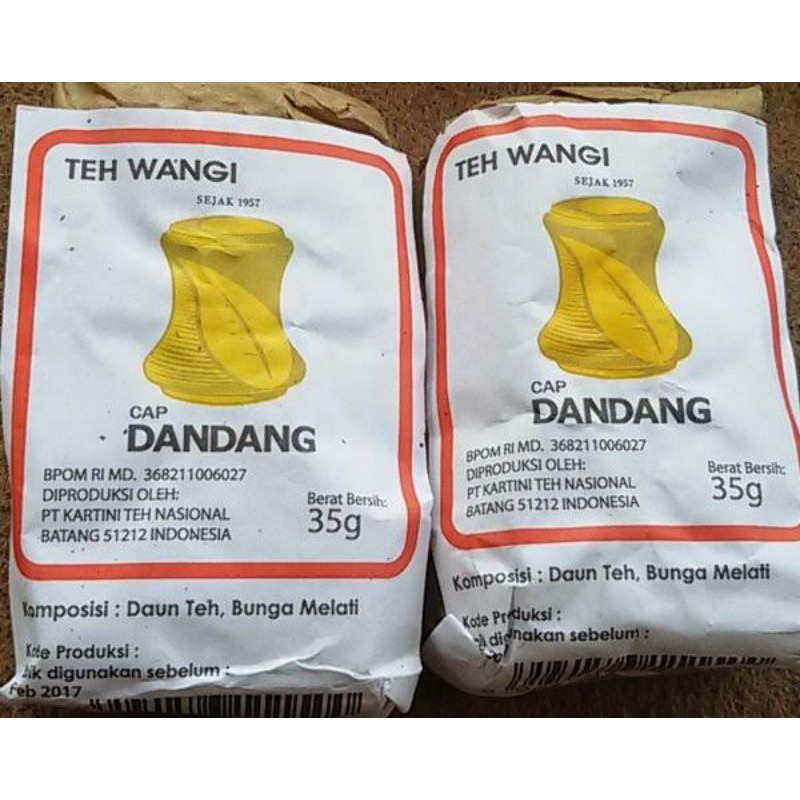 

TEH DANDANG COKLAT TUBRUK 1 SLOP (10 BUNGKUS)