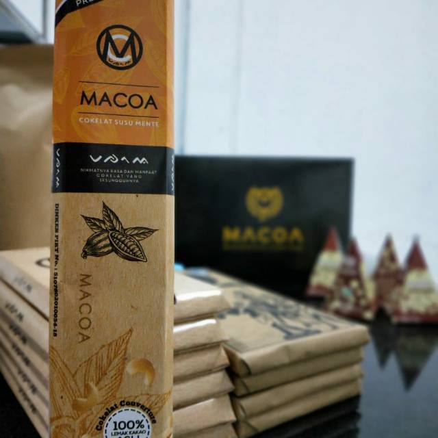 

MACOA - COKELAT SUSU MENTE - COMPOUND CHOCOLATE - COKELAT BAR 45gr