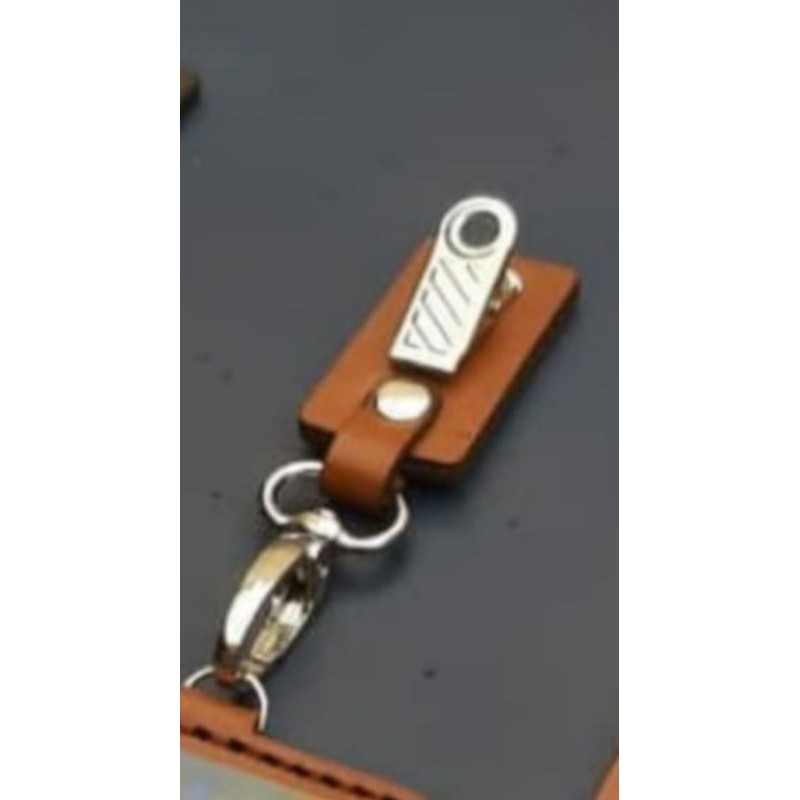 ⭐⭐⭐⭐⭐ JEPITAN ID CARD HOLDER KULIT, CAPITAN NAME TAG KULIT, PENJEPIT NAME TAG
