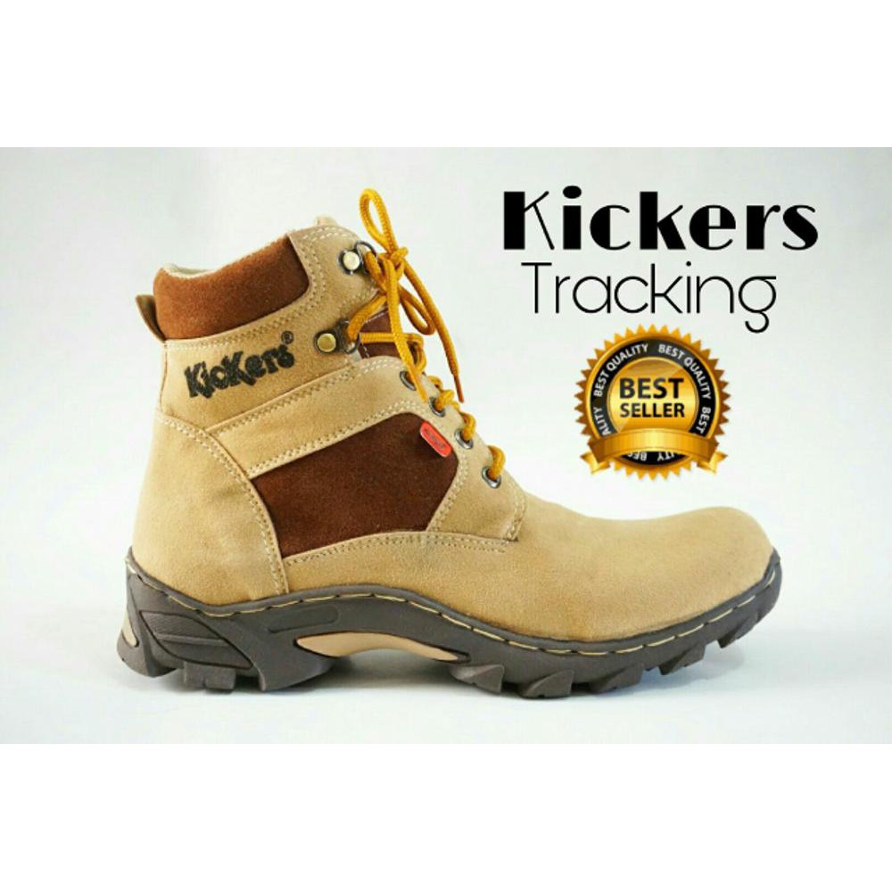 Unik Sepatu Kickers boots tracking   sepatu gunung adventure pria Limited