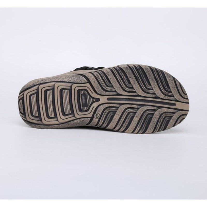 Sandal Ibadah haji Pria Rain03 / Sendal Flat Outdoors Pria abuhi / Sendal Goes Sepeda