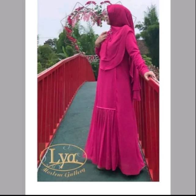 Gamis Aira Set by Lya muslim Size L