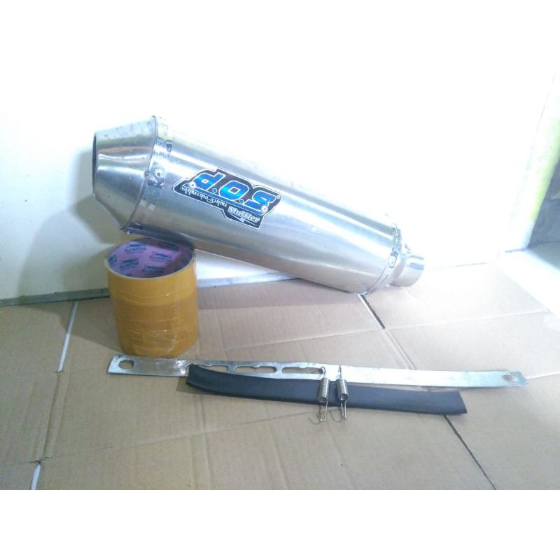 SLINCER KNALPOT KAPSUL DOS FOR CB GL MP TIGER ALL MOTOR D50MM