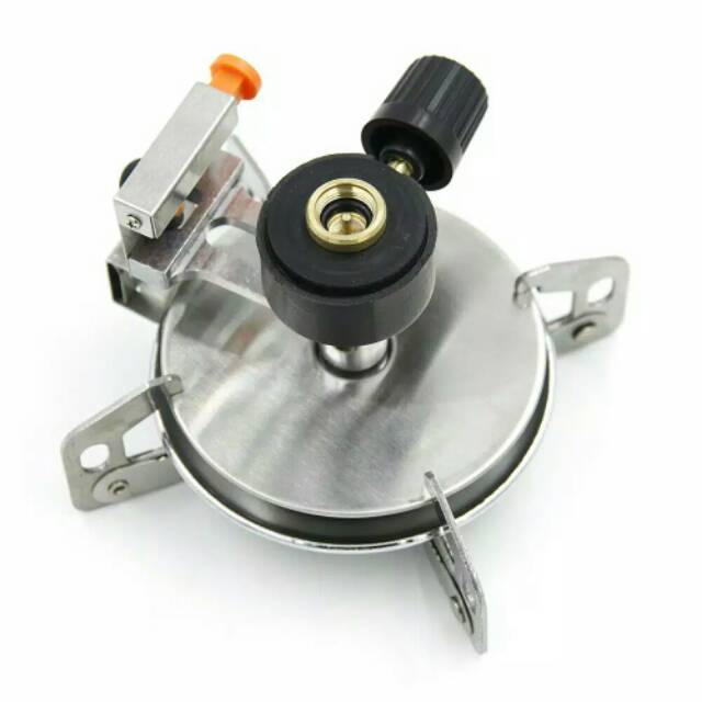 Kepala kompor lebar pemantik api gas portable mini stove ultralight with starter fire