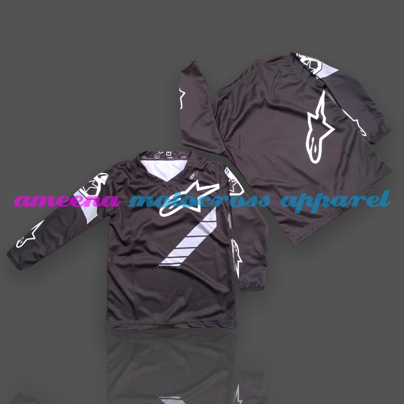 Jersey Cross Anak - Jersey Trail Anak - Jersey Premium Dryfit - Jersey Motocross - Jersey Trabas Anak - Jersey Adventure - AS001