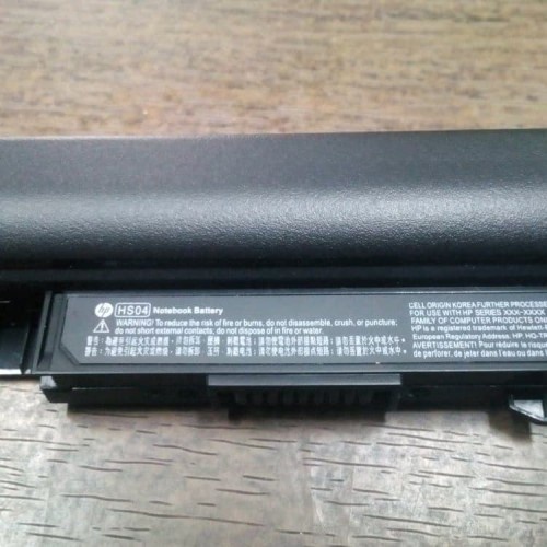 Baterai Batre Battery Original HP 14 AC 14-AC 14-ACxxxTU Series HS04