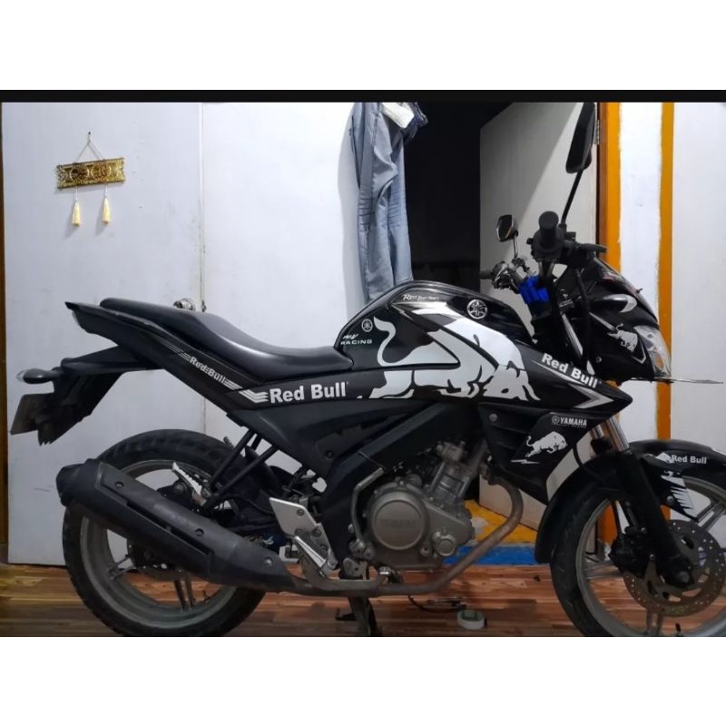 STICKER STRIPING VARIASI DECAL VIXION R MOTIF REDBULL