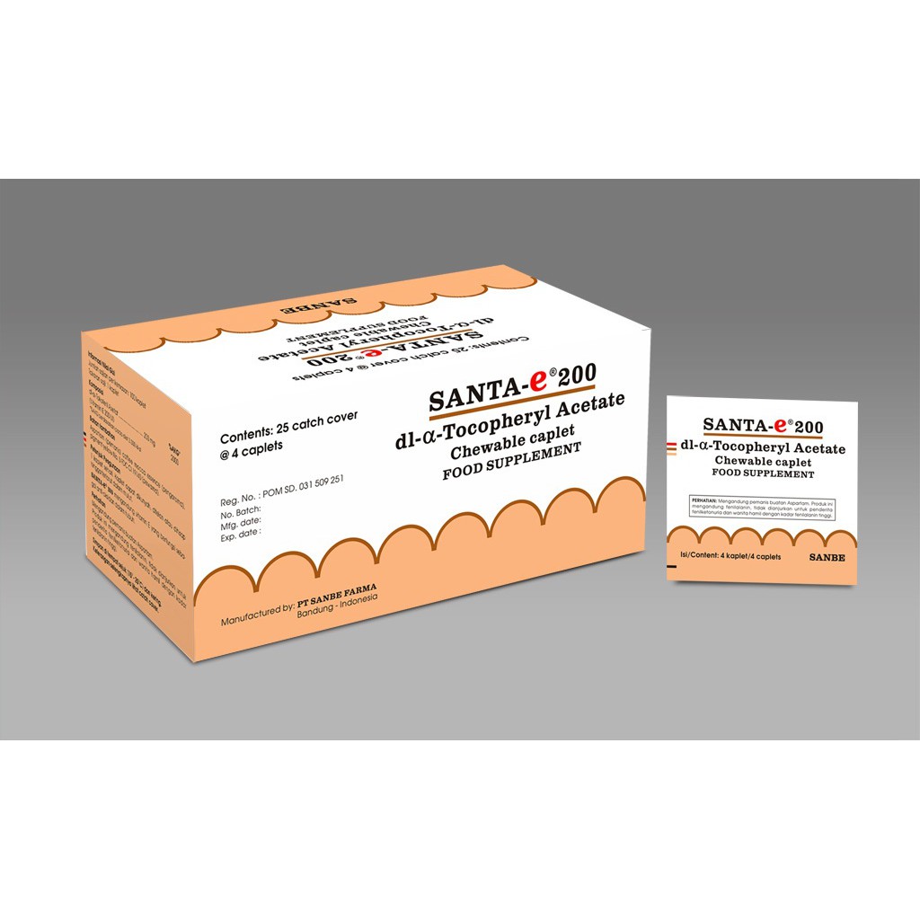 Santa E 200 mg Strip @4 Tablet