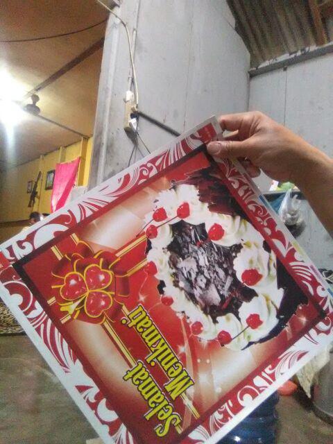 Kotak Bolu Untuk 8 Telur Ukuran 30x30