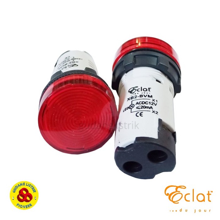 Pilot Lamp LED 22mm 12V DC Panel LED Indicator Ø 22mm Premium Quality