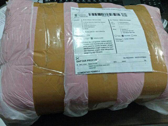 Paket Handuk Mutia Jumbo Isi 4 Warna Mix