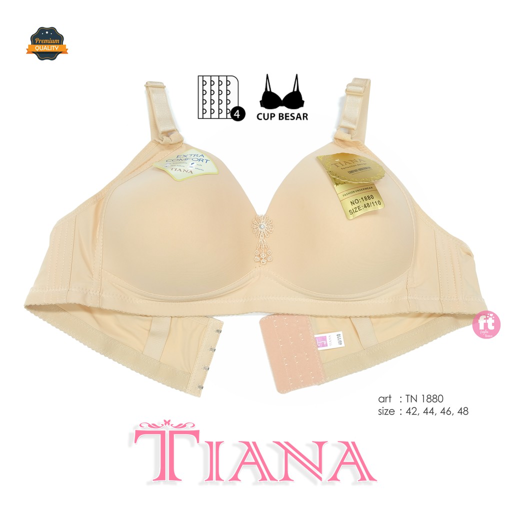 TIANA | BRA Cup Besar Kait 4 Cup C / BH Jumbo / art TN 1880