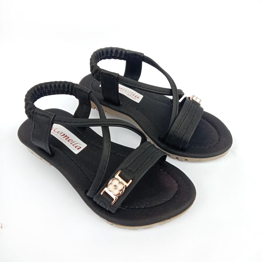 TERBARU!! Sandal Selop Wanita Simple Spon Love