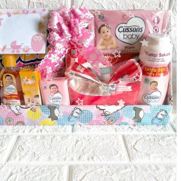 ⇑ PARSEL BAYI TANPA BAJU PAKET PERLENGKAPAN BAYI ム