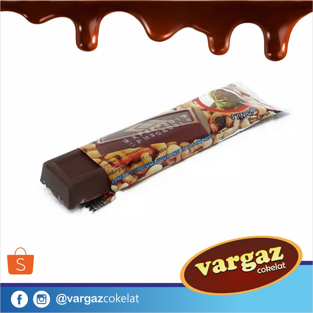 Coklat jadul singa Lagie Termurah/ Coklat kacang mete/ Coklat enak/ Coklat batang 25gr