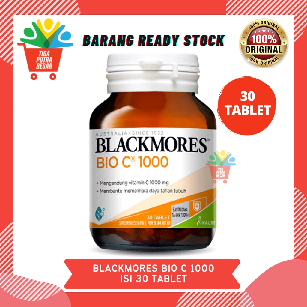 BLACKMORES BIO C 1000 MG ISI 30 TABLET - VITAMIN C IMUNE BOOSTER