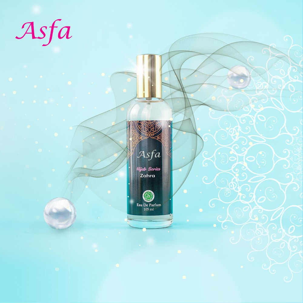 ASFA Eau De Parfum Hijab Series-Zahra (Black(