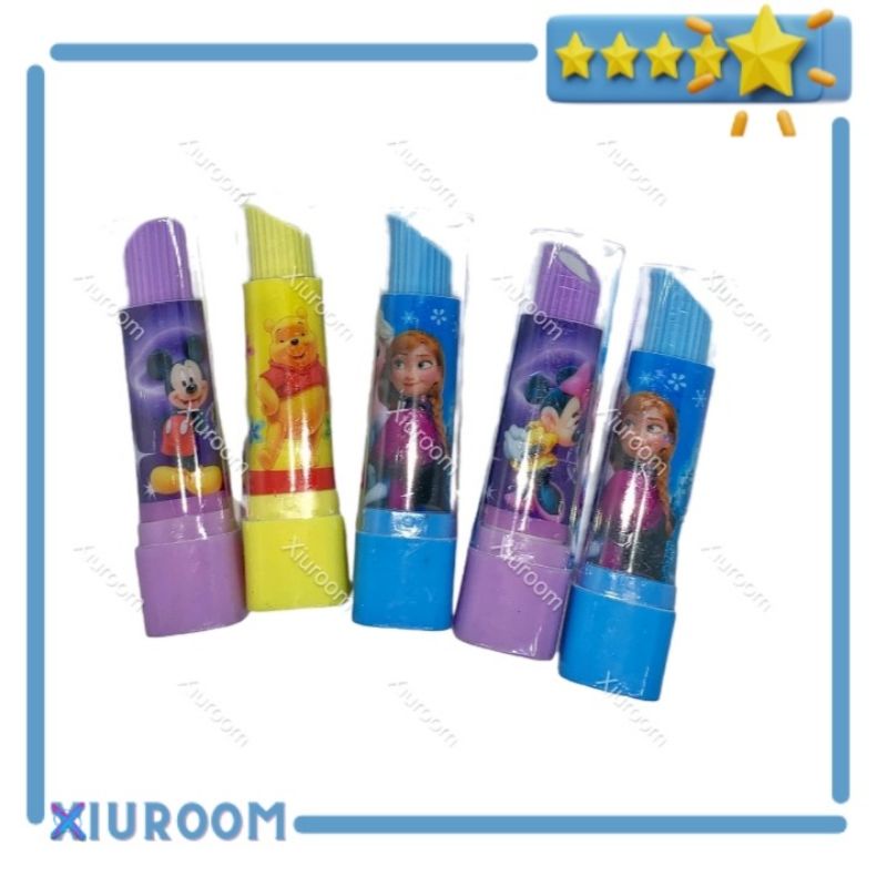 

Penghapus Lipstik Karakter Anak Perempuan 3Pcs / Satuan