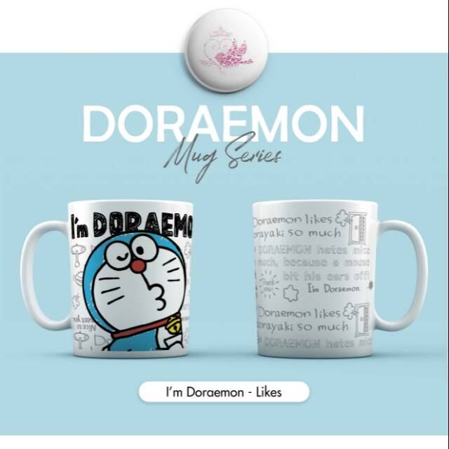 Mug Keramik I'm Doraemon Likes