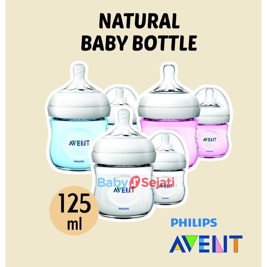 Avent Botol Dot Natural 125ml-isi 1