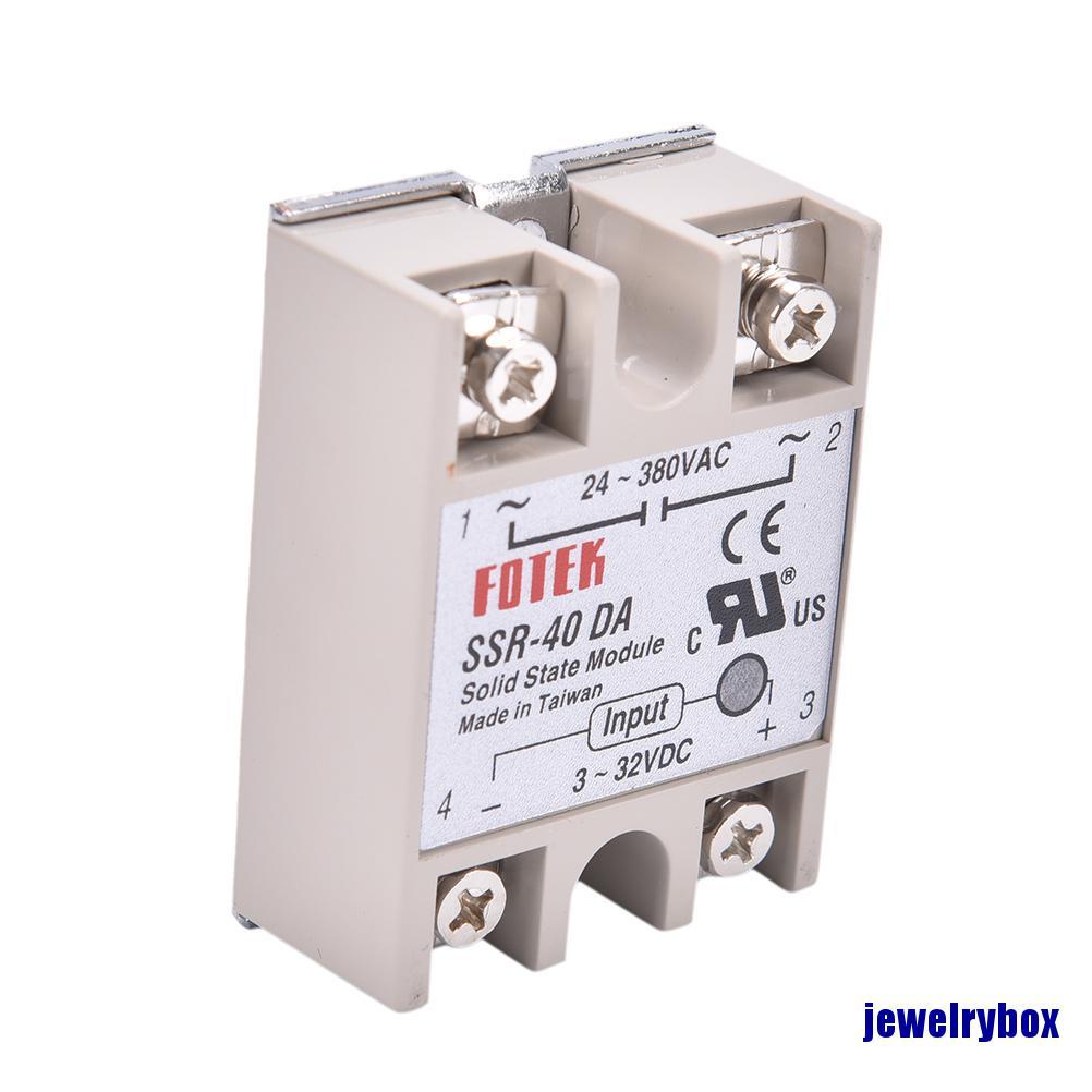 Ssr 40a Ssr-40Da 40a Dc Control Relay Ac