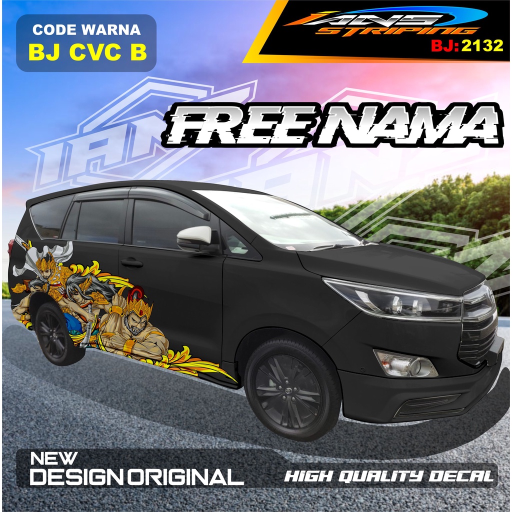 VARIASI MOBIL INNOVA REBORN / VARIASI STICKER MOBIL AVANZA  / STIKER MOBIL XENIA / DECAL STIKER MOBIL PAJERO SPORT