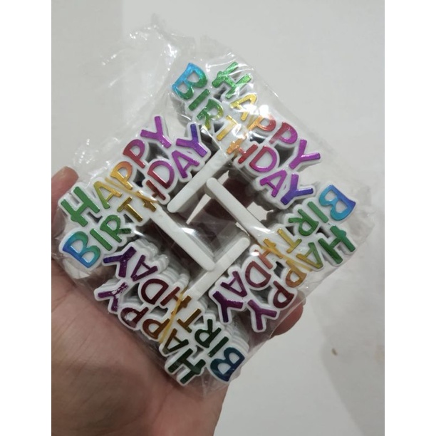 

cake topper mini isi 12