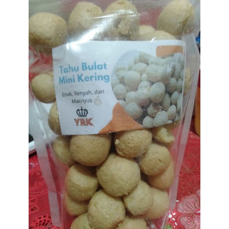 

tahu bulat mini kering