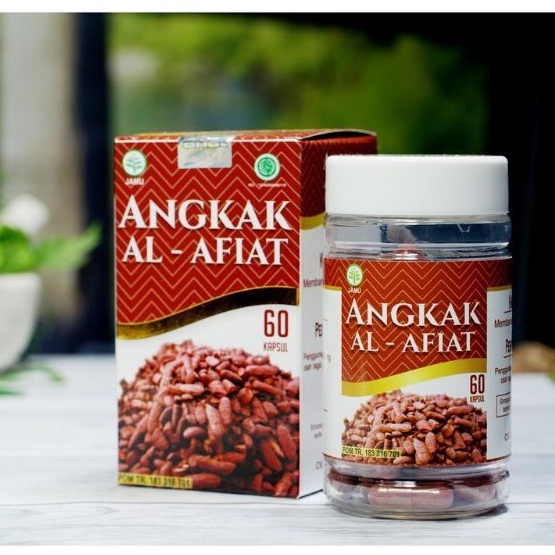 Kapsul ANGKAK - Kapsul Angkak Beras Merah Red Rice Herbal Indo Utama HiU