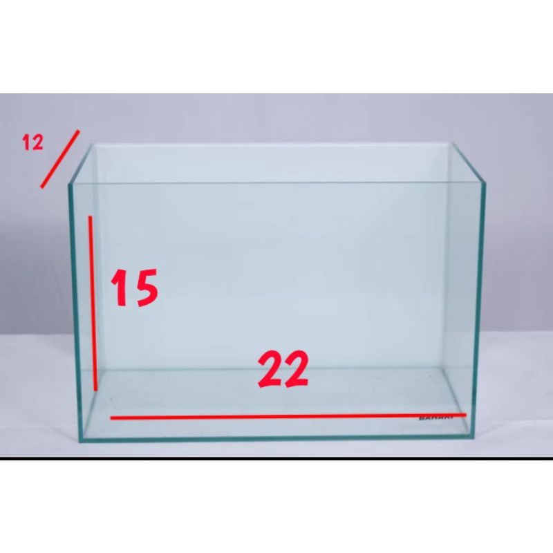 aquarium bahan kaca 5mm