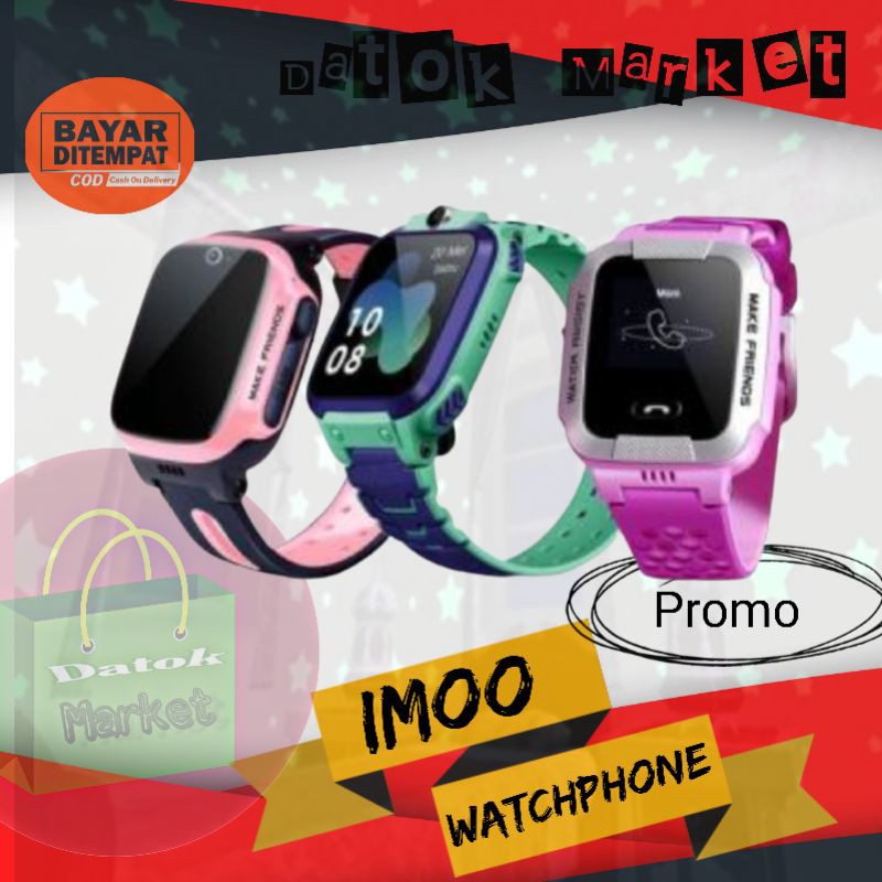 Imoo Watch Phone Jam Tangan Anak Bisa Telepon Lokasi Ori Video Call Olike Garansi Resmi