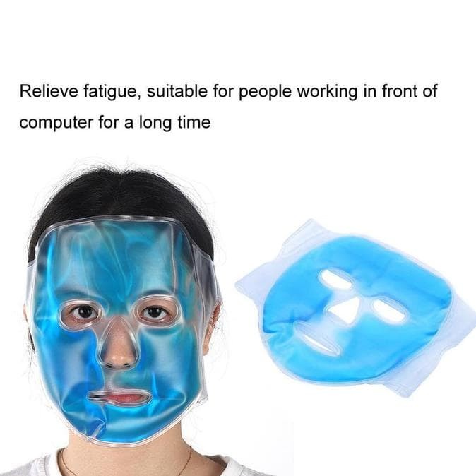 Face Mask Gel Cold Ice Cool Compress Reusable Relax