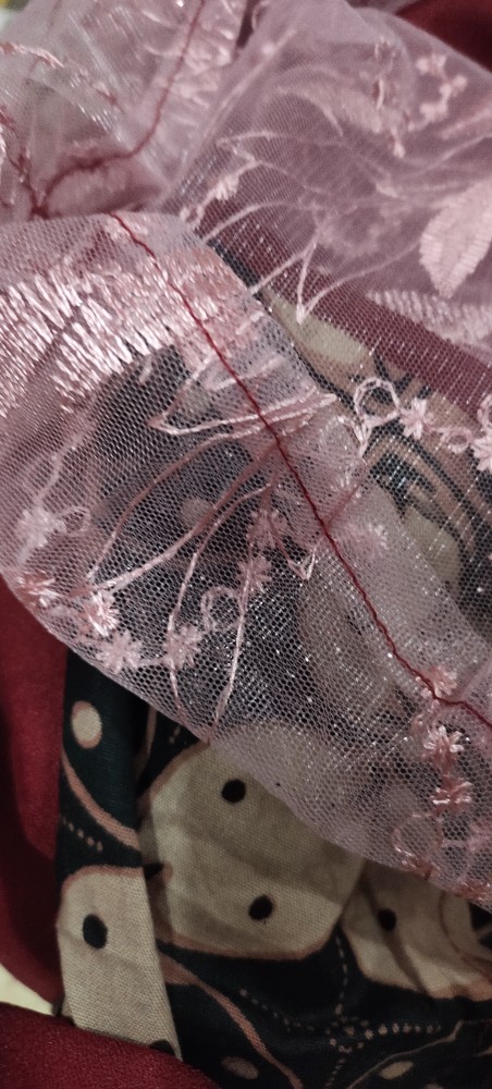 Tey-17 Batik Wanita Asj Sa Hrb026 Kenongo Kemeja Tosca Pendek