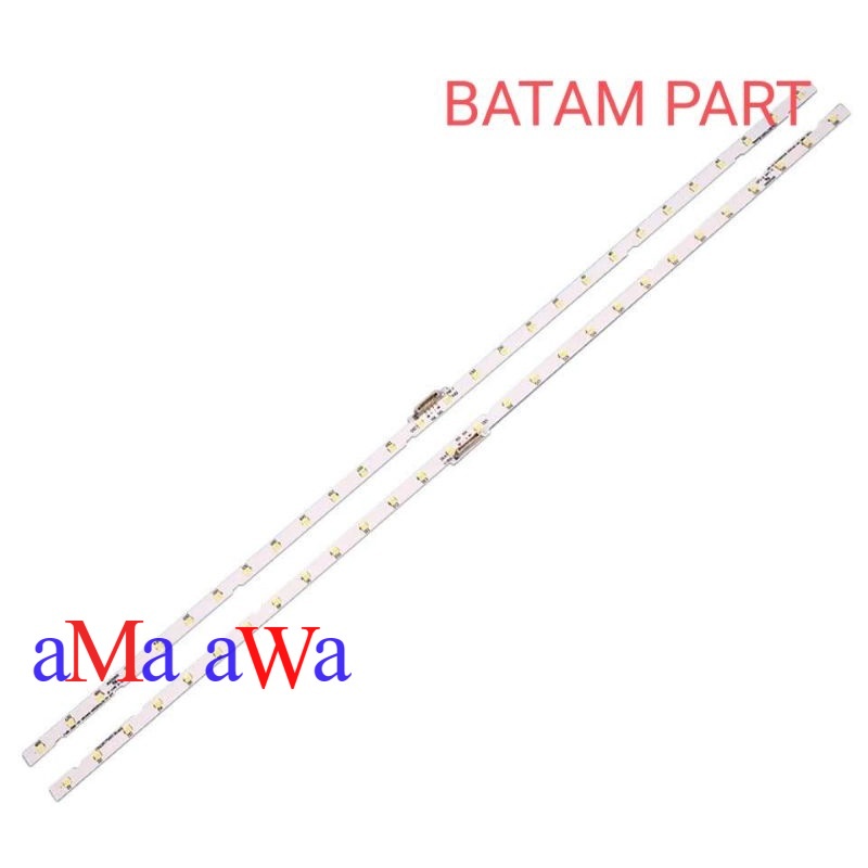 LAMPU BACKLIGHT LED TV SAMSUNG UA 43NU7090 K - 43NU7100 K - 43NU7020 K - 43 NU - 28 LED - 43 INCHI o