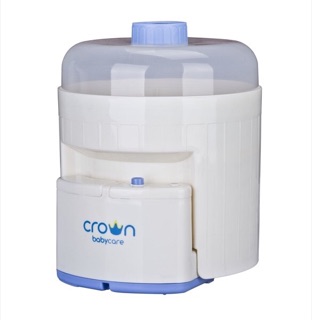 Crown Baby Care Electric Sterilizer 6 Bottles 3 bottles 