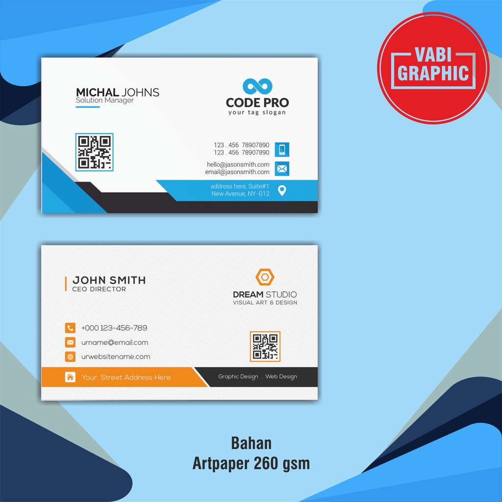 

Kartu Nama Murah Laminasi