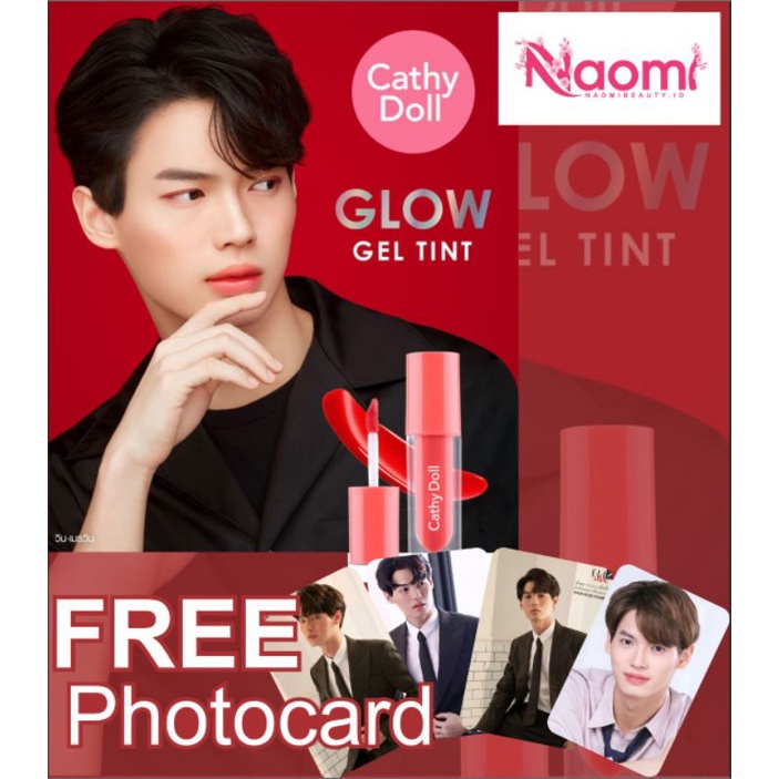 Cathy Doll Glow Gel Tint Liptint X Brightwin win metawin | Cathy Doll Vit C Water tint