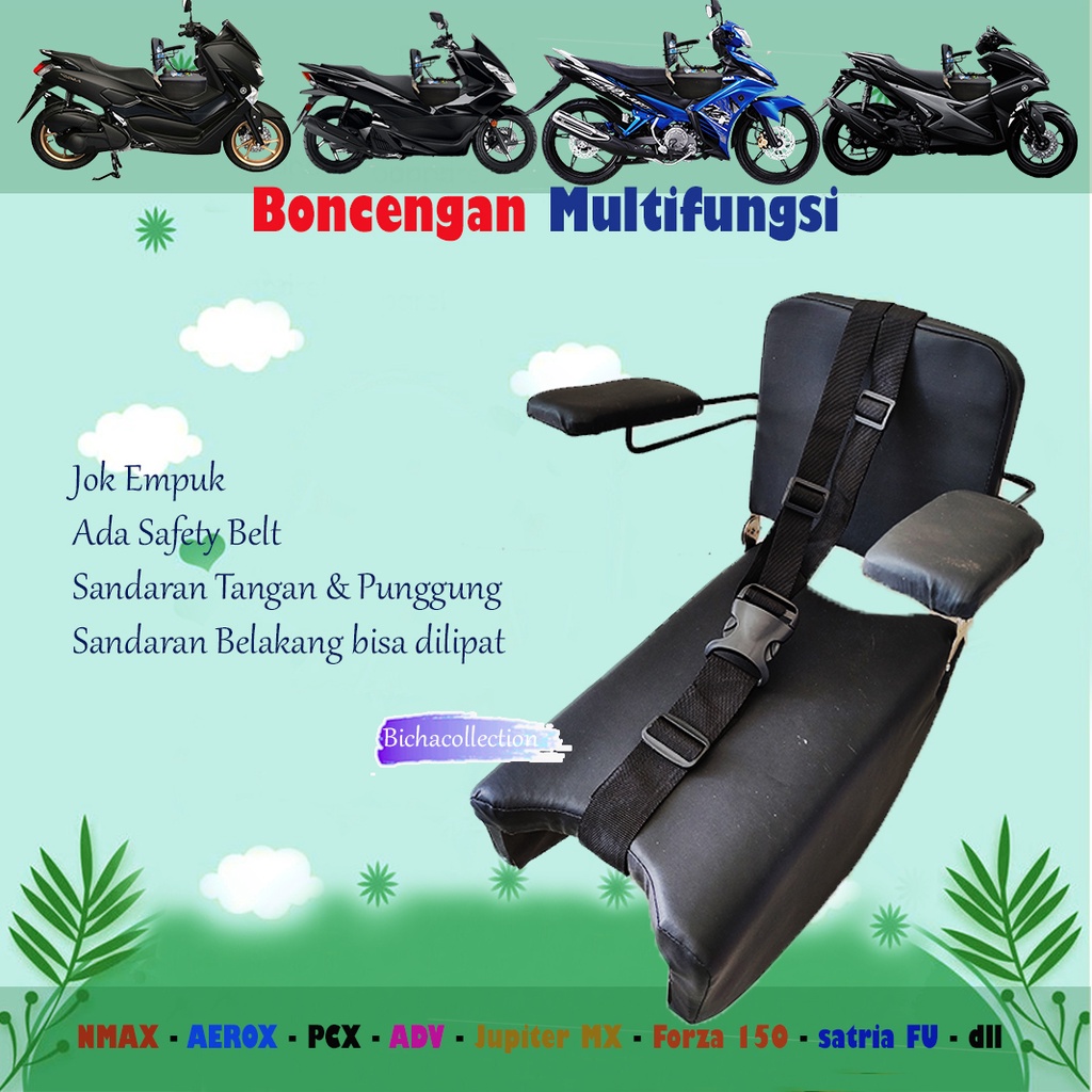 Jok Bangku Tambahan Boncengan Motor Nmax PCX aerox ADV MX Satri FU Vario