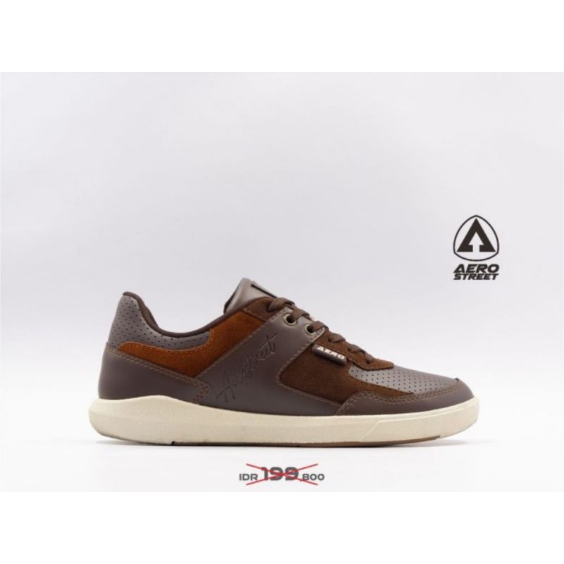 Sepatu Sneaker Oscar Coklat Tua 40-43