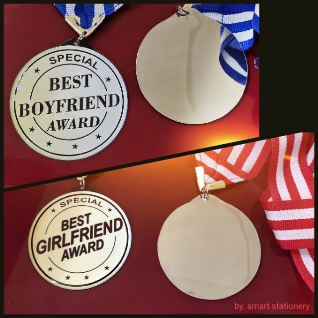 

Boyfriend - Girlfriend - Best Boyfriend Award - Best Girlfriend Award - Hadiah - Pacar - Kado
