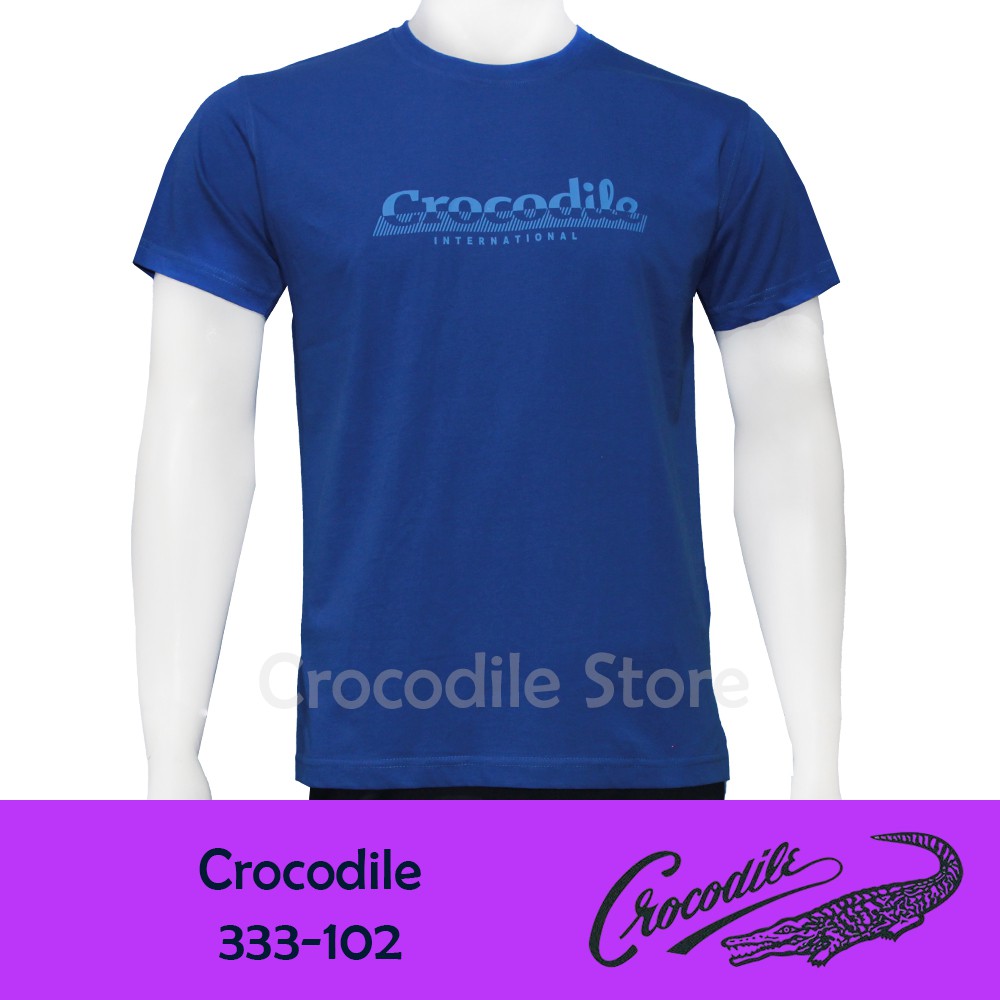 Kaos Oblong Motif Crocodile 333-102