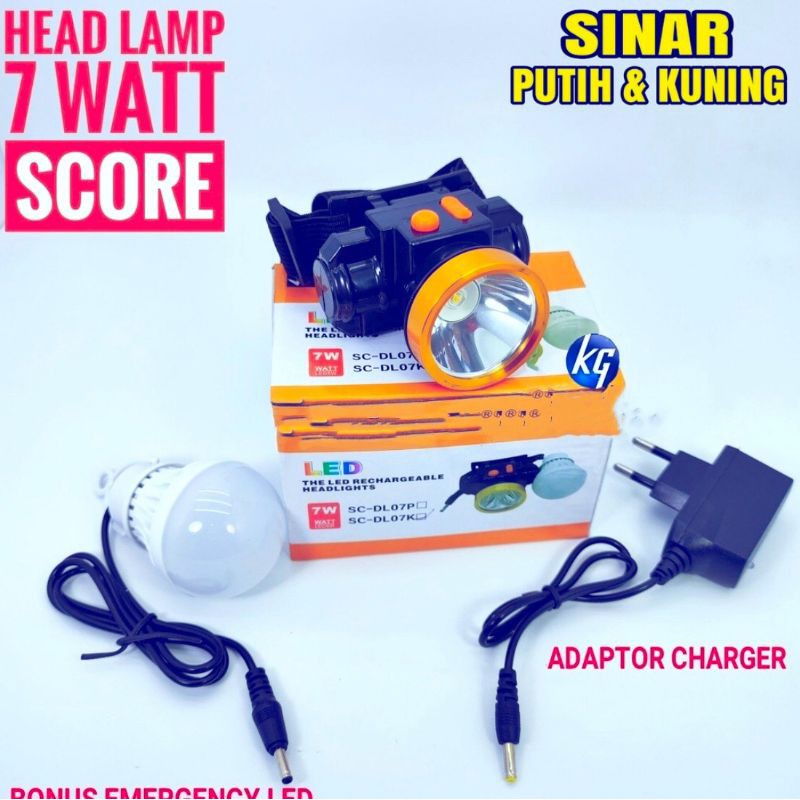 EMICO SENTER KEPALA WARM WHITE