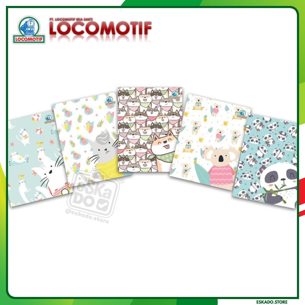 

Buku Tulis Locomotif 38 lembar 1 PACK (isi : 10 buku) / Notebook