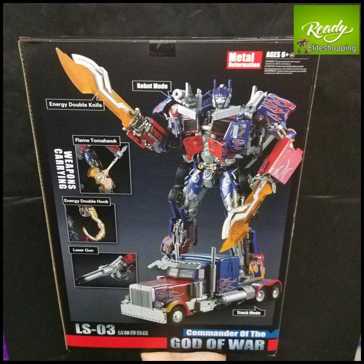 Oversized Bmb Ls-03 Ls03 Optimus Prime Mpm-04 /Mpm04 Commander