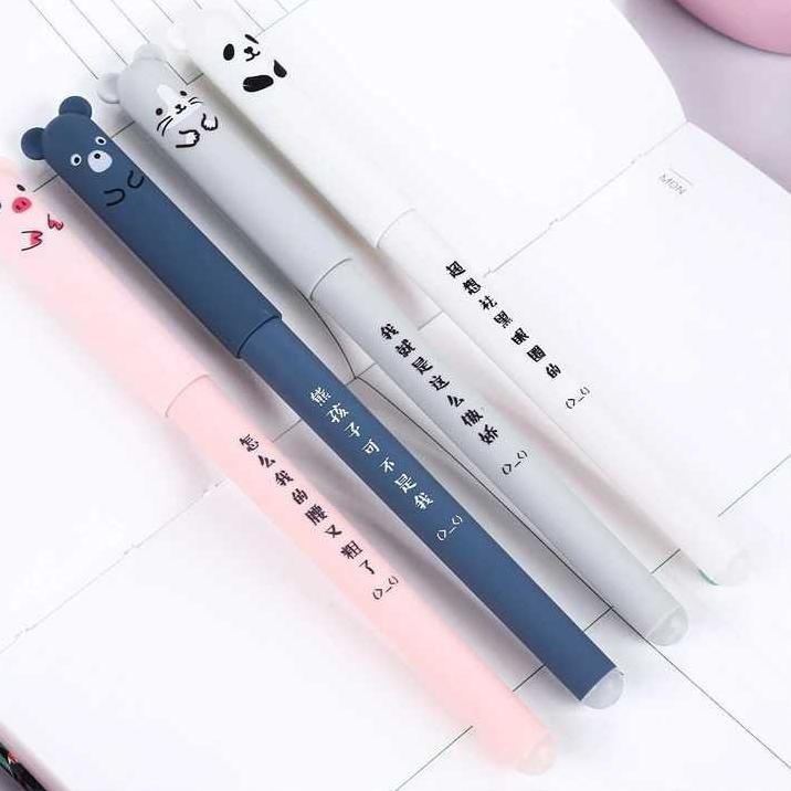 

₳ Zuixua Pulpen Gel Pen 0.35mm 4 PCS Pena Menulis Bolpoin Alat Tulis Pulpen Sekolah Murah Bolpen Luc
