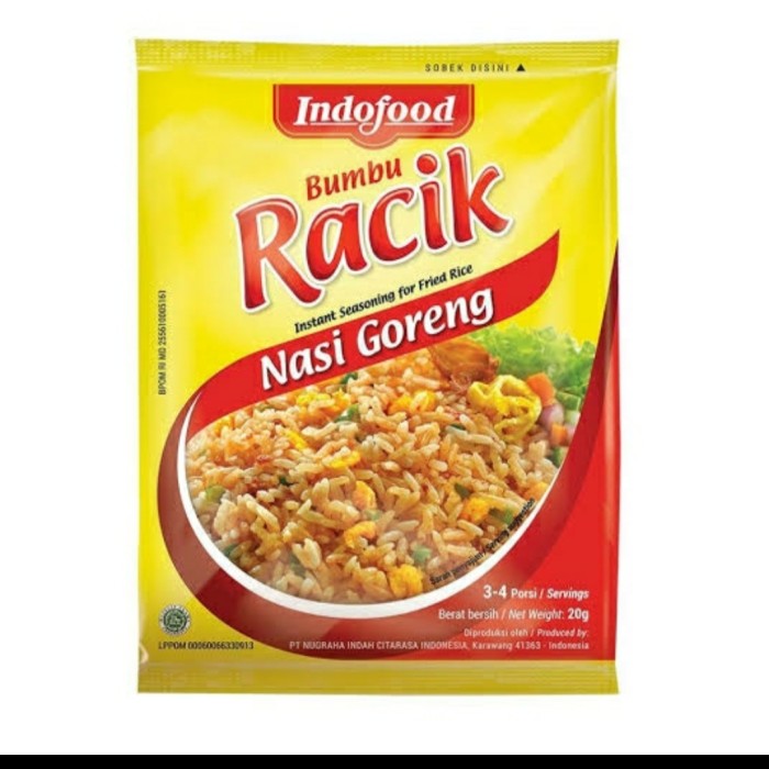 

Bumbu Racik Indofood Nasi goreng