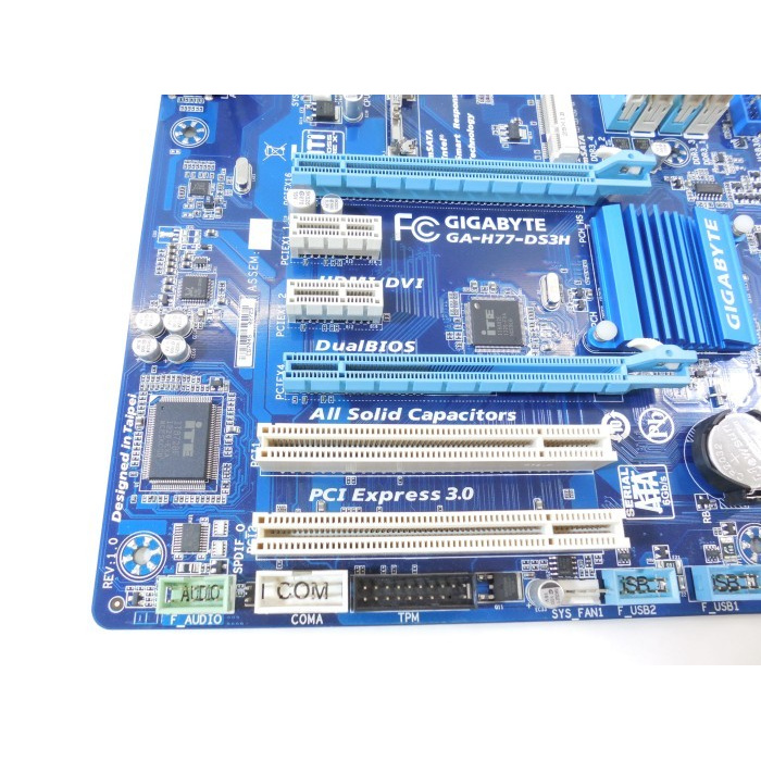Mobo Motherboard Mainboard H77 Intel Socket 1155 Intel H77 Gigabyte