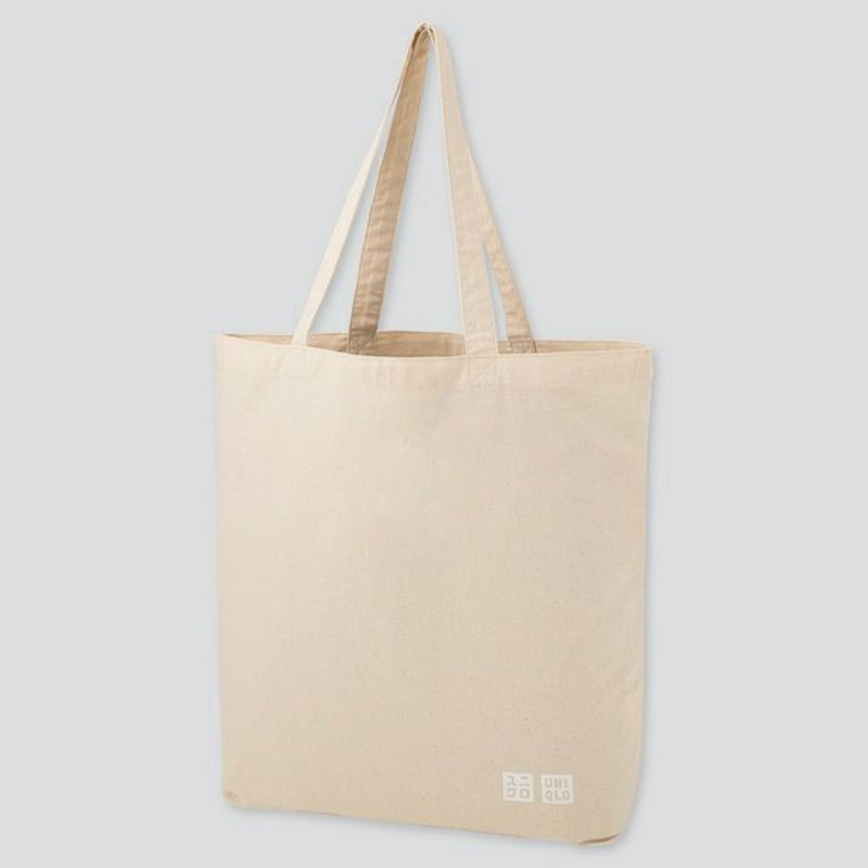 UNIQLO TOTE BAG TAS BELANJA KANTONG BELANJA UNIQLO